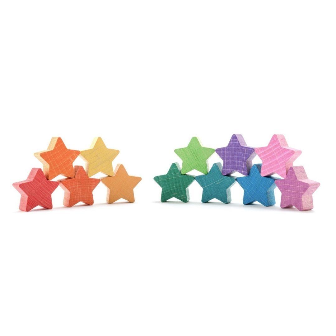 Wooden stars (Available in 2 colors)