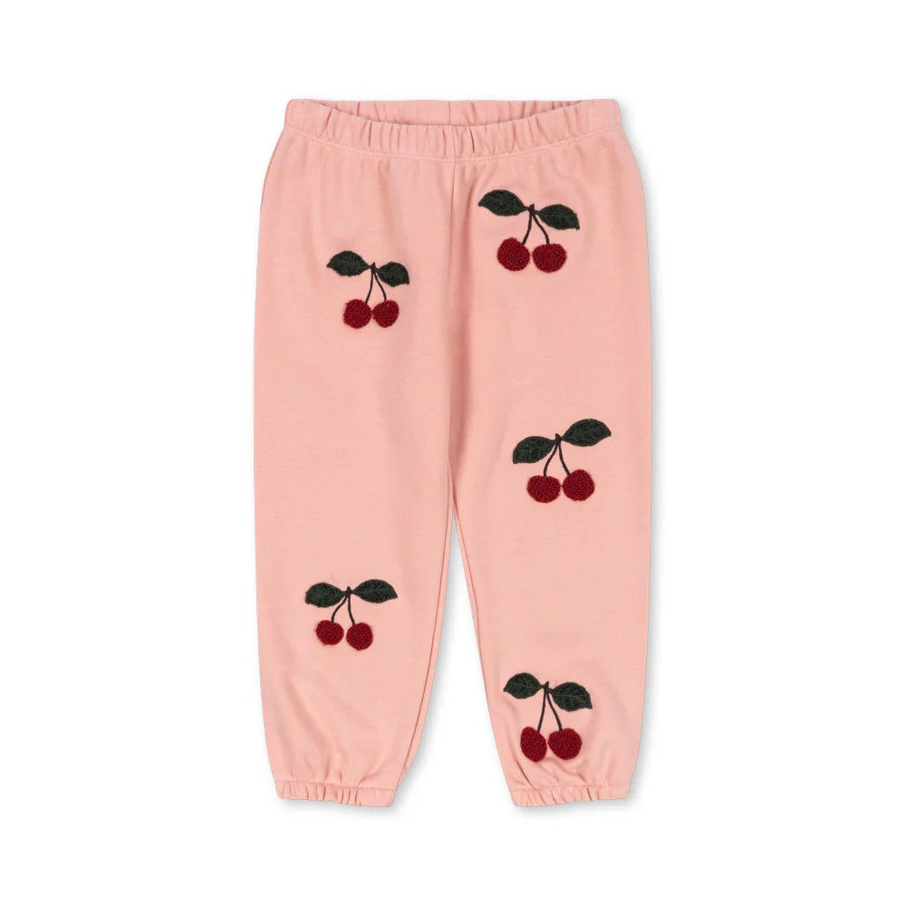 LOU TERRY SWEAT PANTS - MELLOW ROSE
