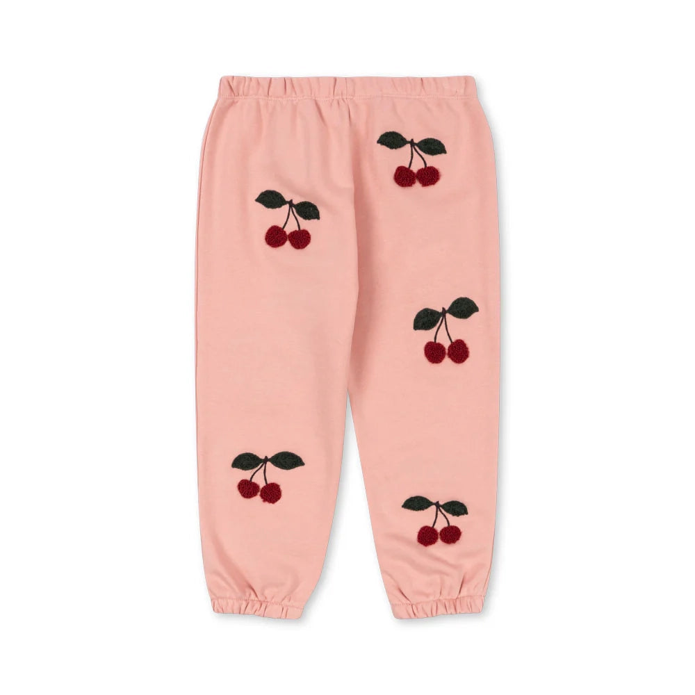 LOU TERRY SWEAT PANTS - MELLOW ROSE