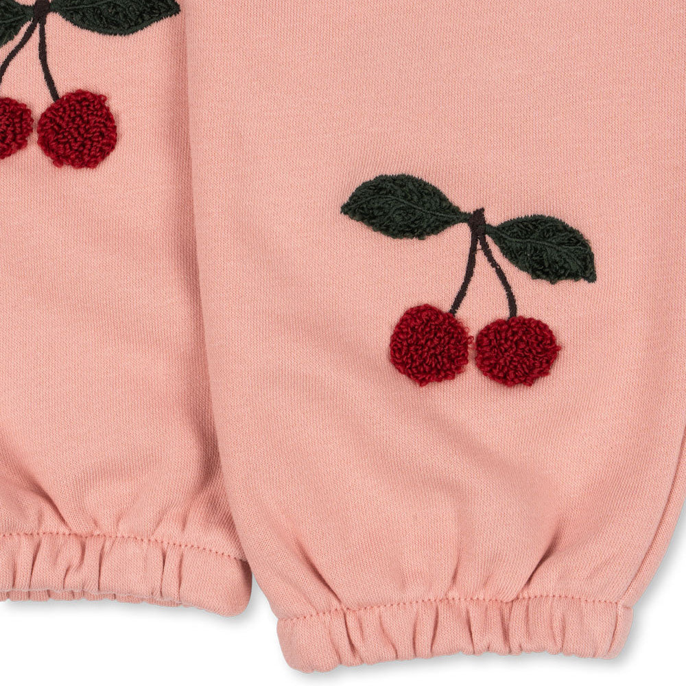 LOU TERRY SWEAT PANTS - MELLOW ROSE