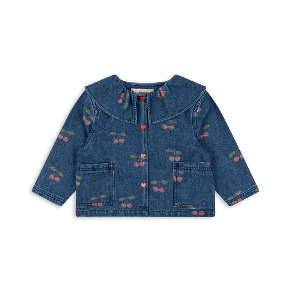 MAGOT DENIM SHIRT - MA GRANDE CERISE DENIM