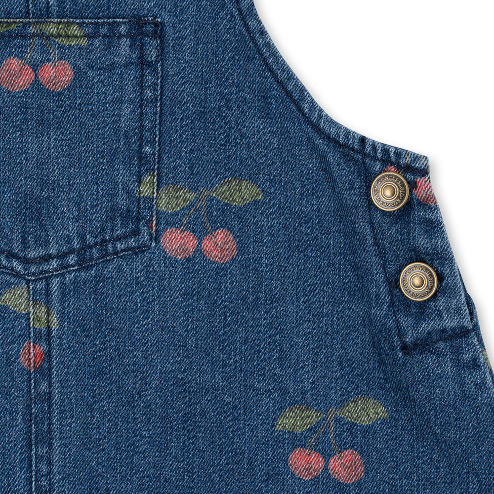 MAGOT OVERALL DRESS - CHERRY