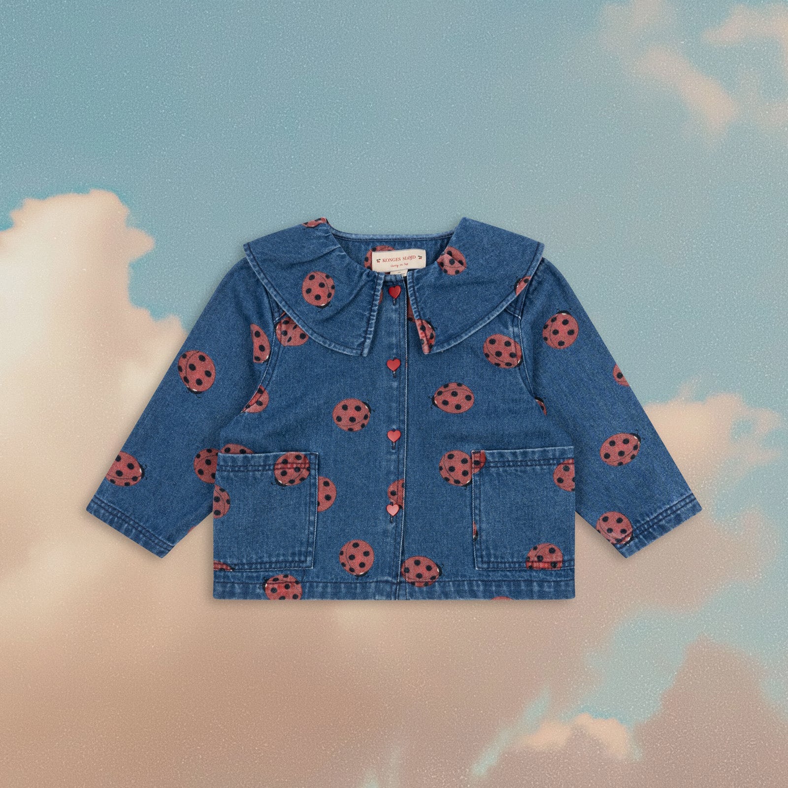 MAGOT DENIM SHIRT - LADYBUG