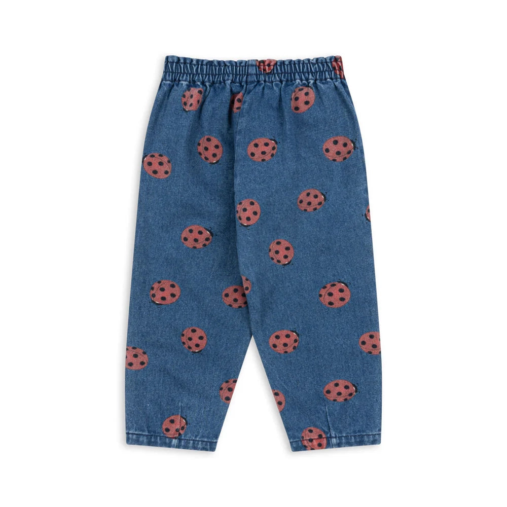 MAGOT FRILL PANTS - LADYBUG