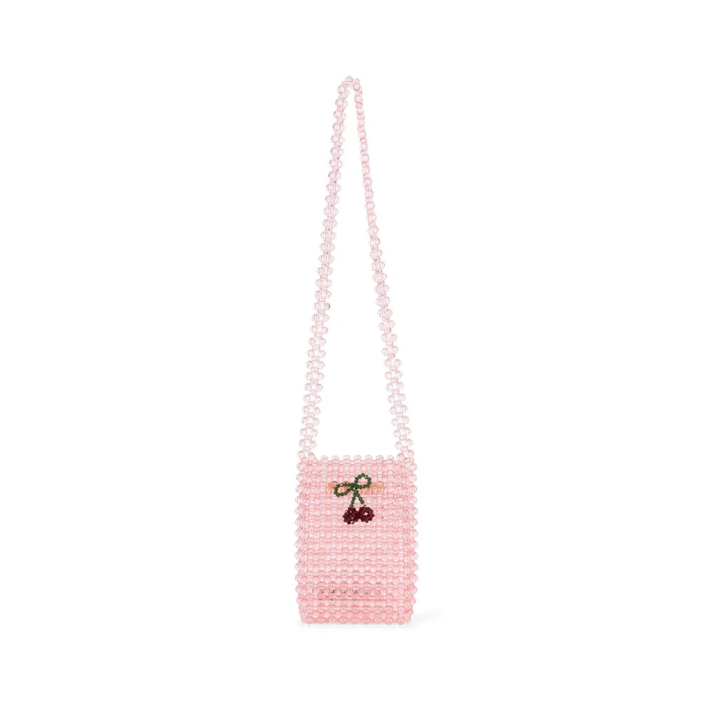 PERLA STRAP WALLET-PEONY