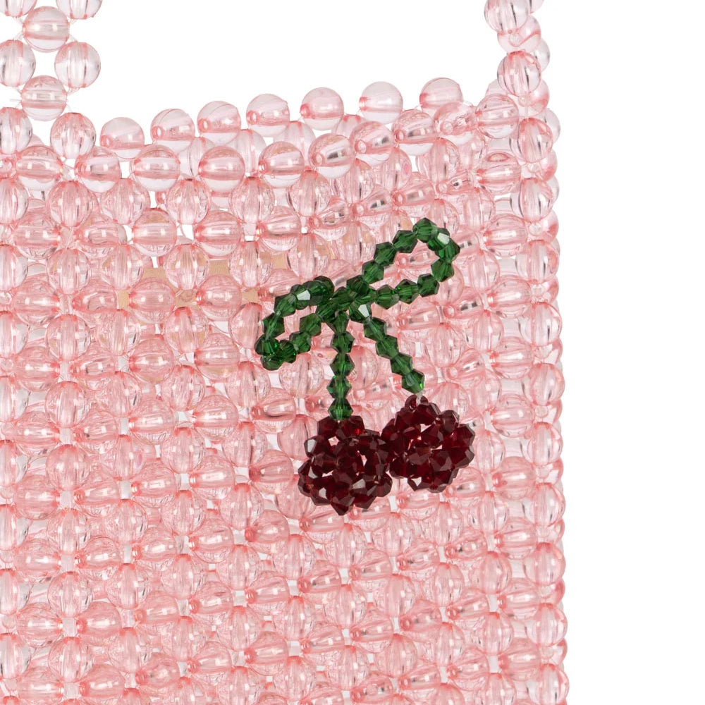 PERLA STRAP WALLET-PEONY