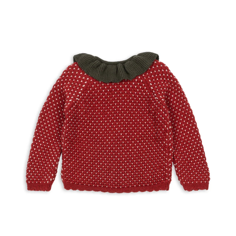 STRAWBERRY CARDIGAN