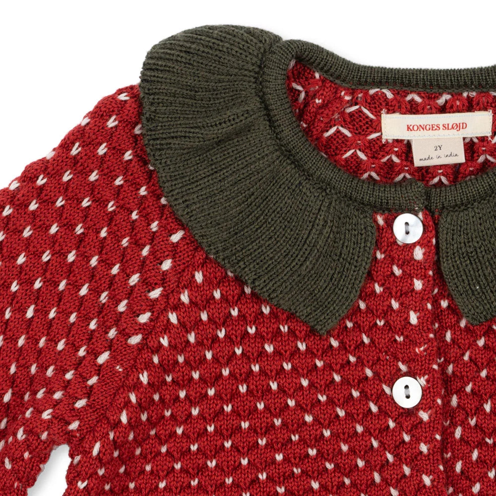 STRAWBERRY CARDIGAN