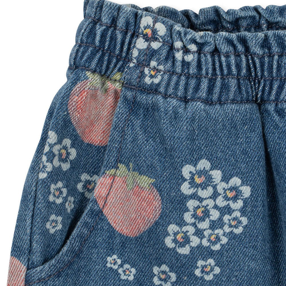 MAGOT FRILL PANTS GOTS - MARMELADE SUN