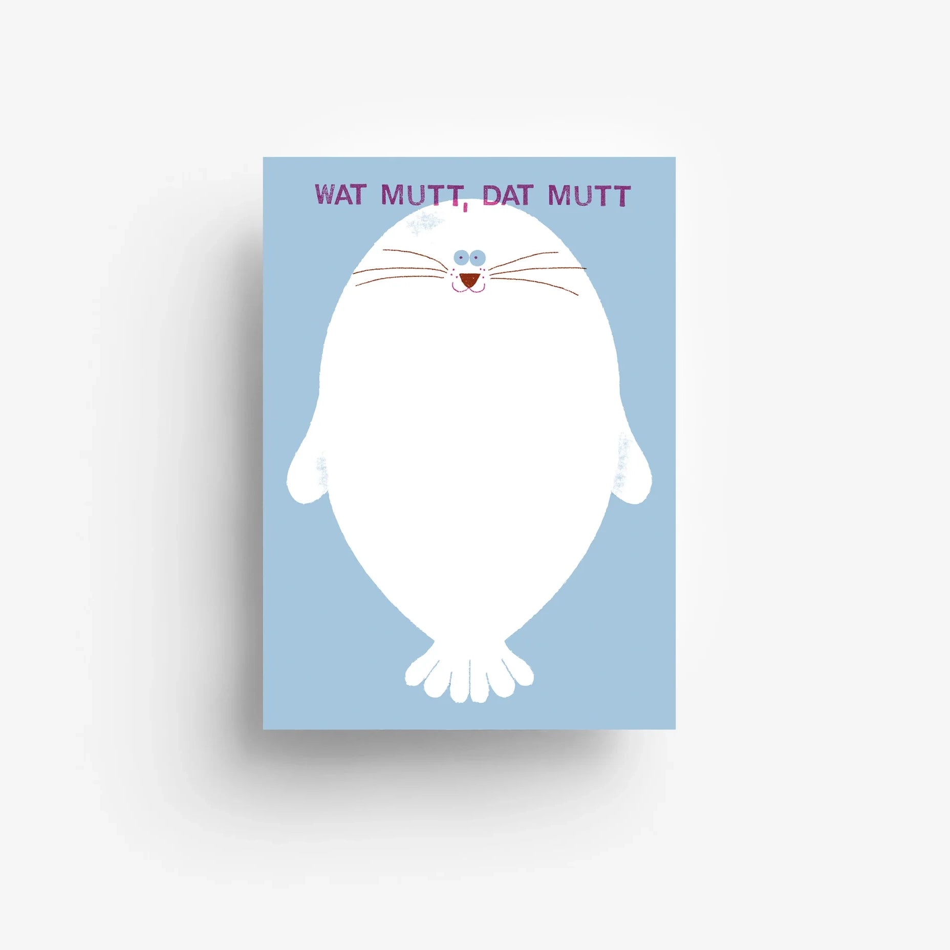 Postcard Wat Mutt Dat Mutt