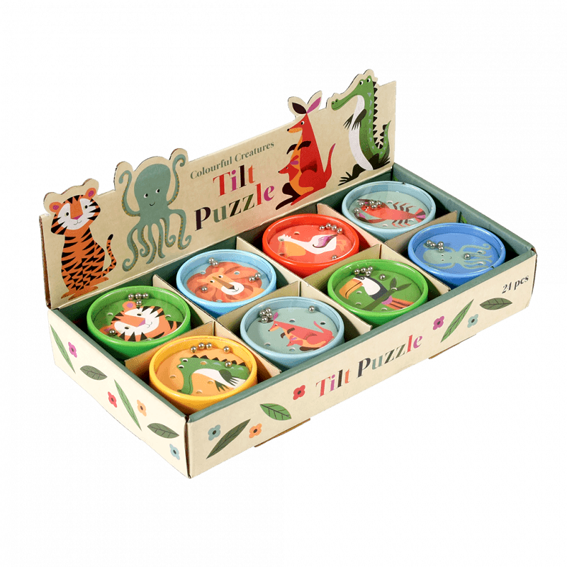 Colourful Creatures Tilt puzzle (Random Pick)