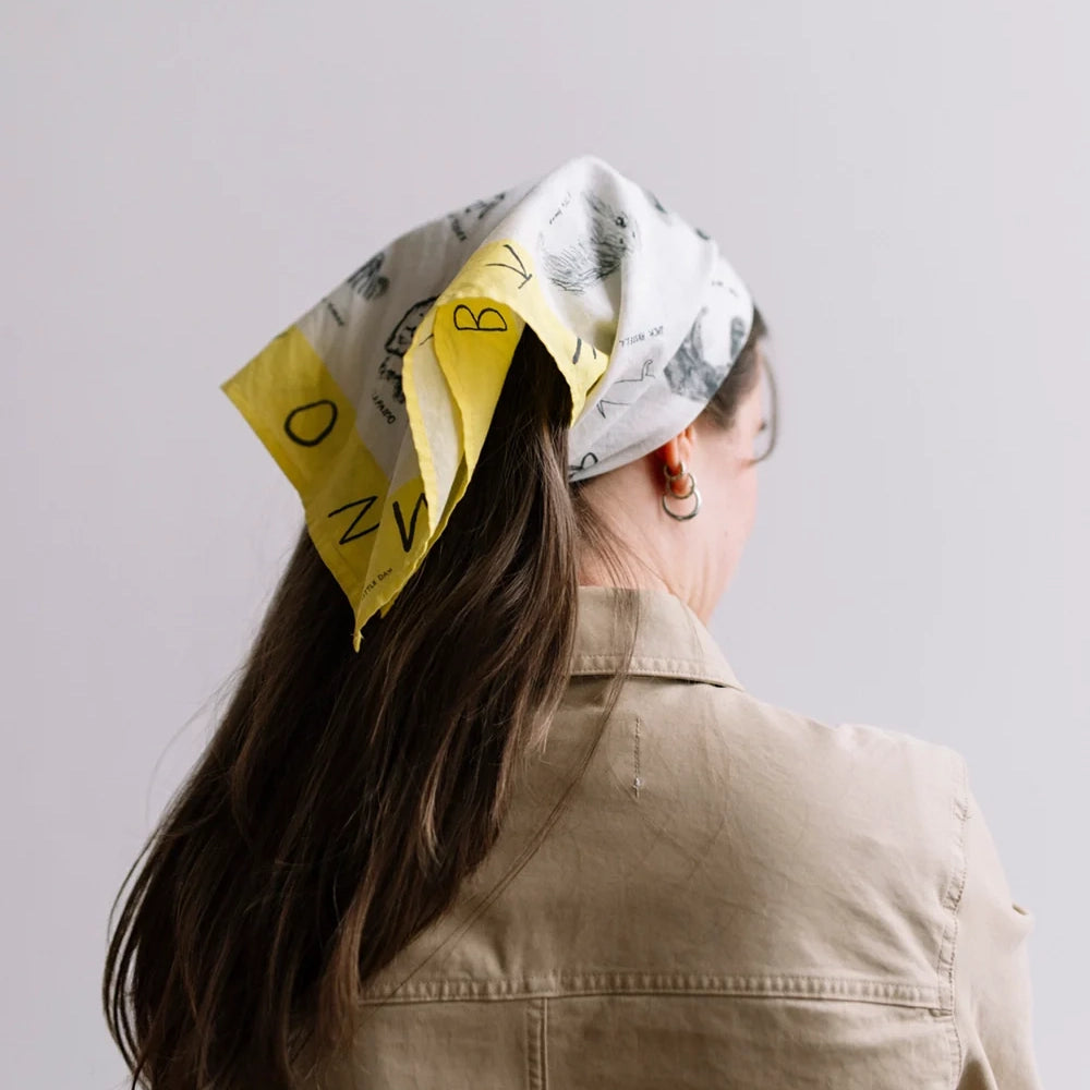 ABC DOGS SCARF