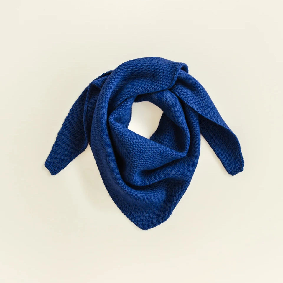 Josephina Triangle scarf - Cobalt blue