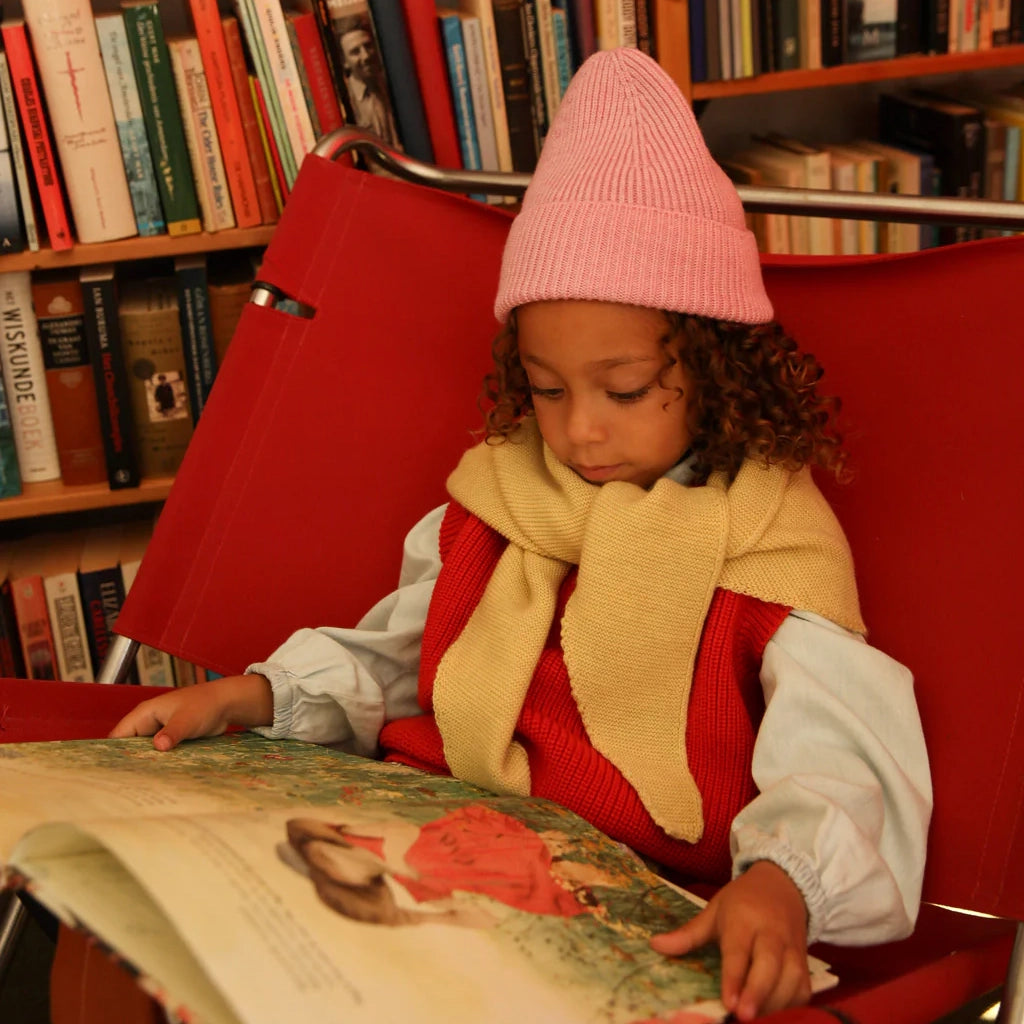 Josephina Triangle scarf - Light Yellow