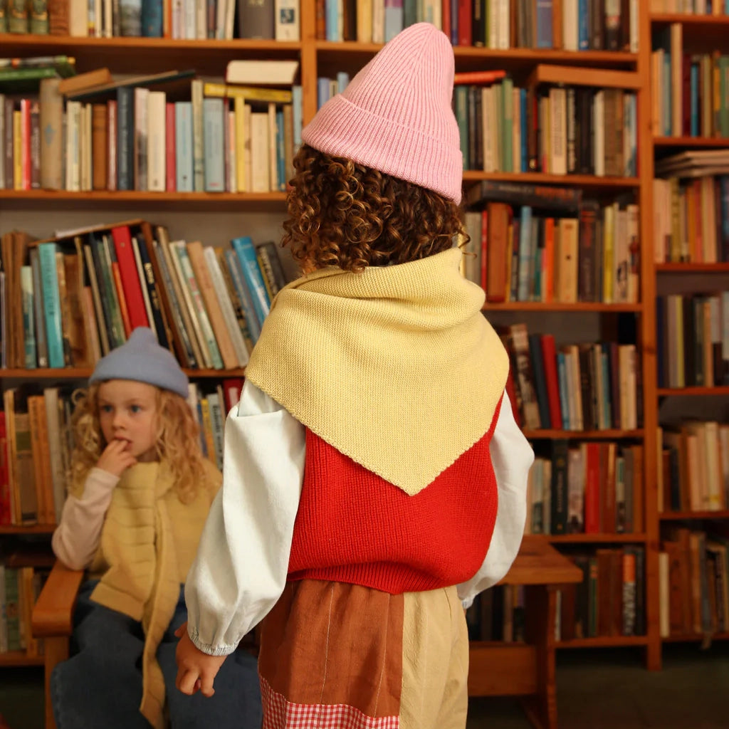 Josephina Triangle scarf - Light Yellow