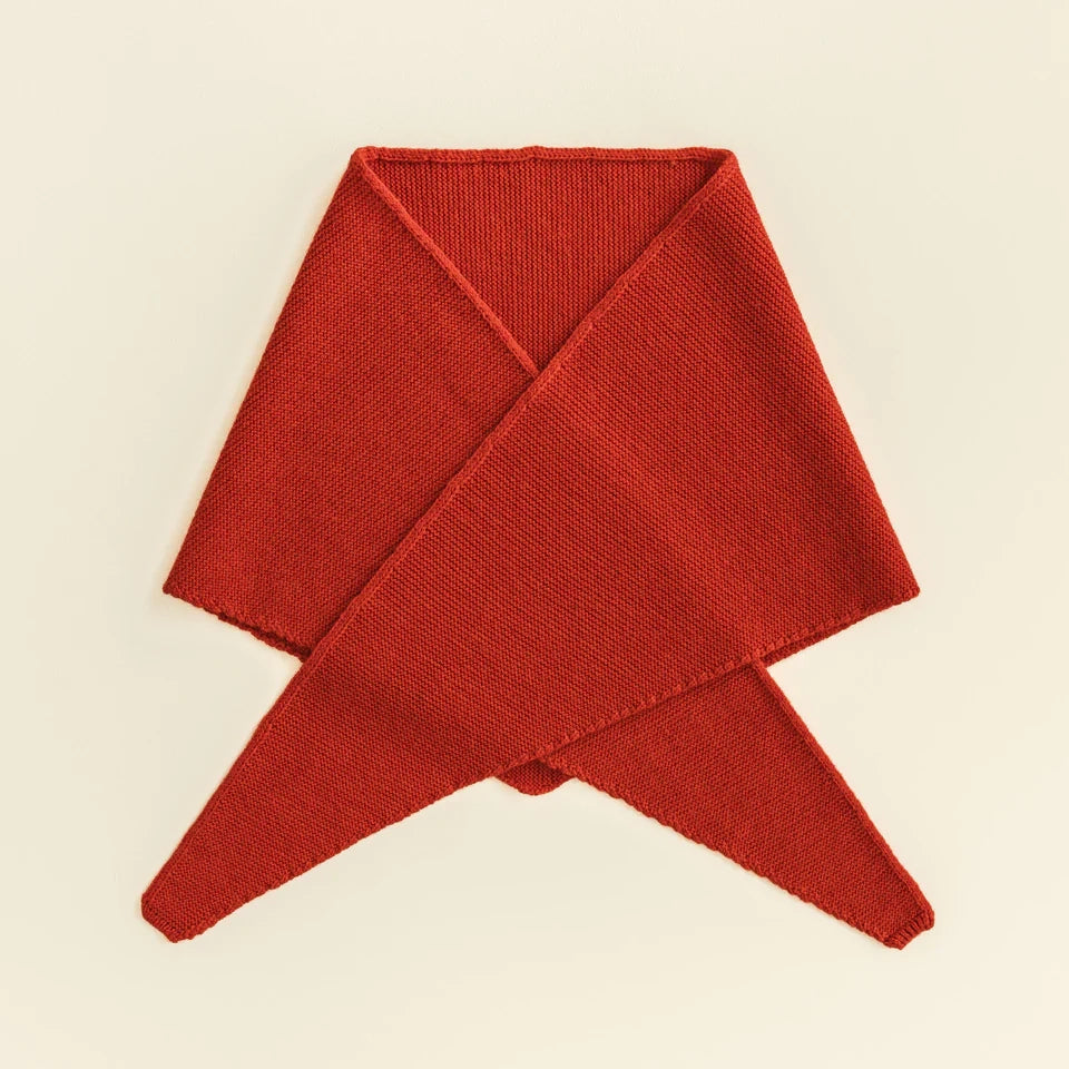 Josephina Triangle scarf - Red