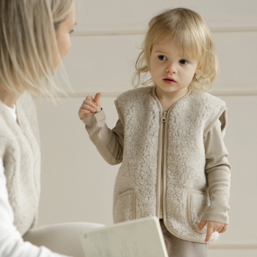 Kid Peptico Jacket - Beige