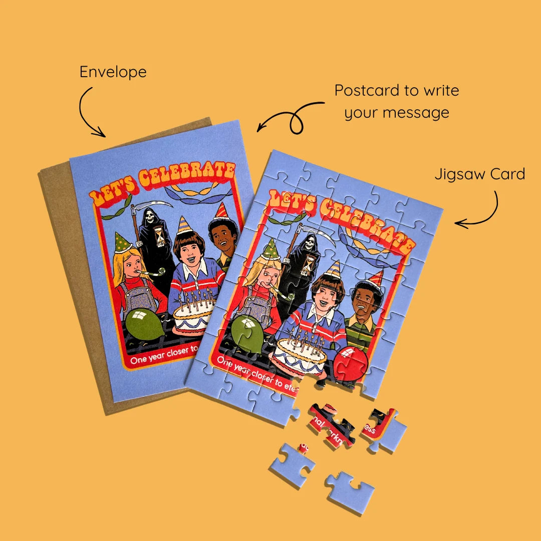 Everything Space Jigsaw Greeting Card
