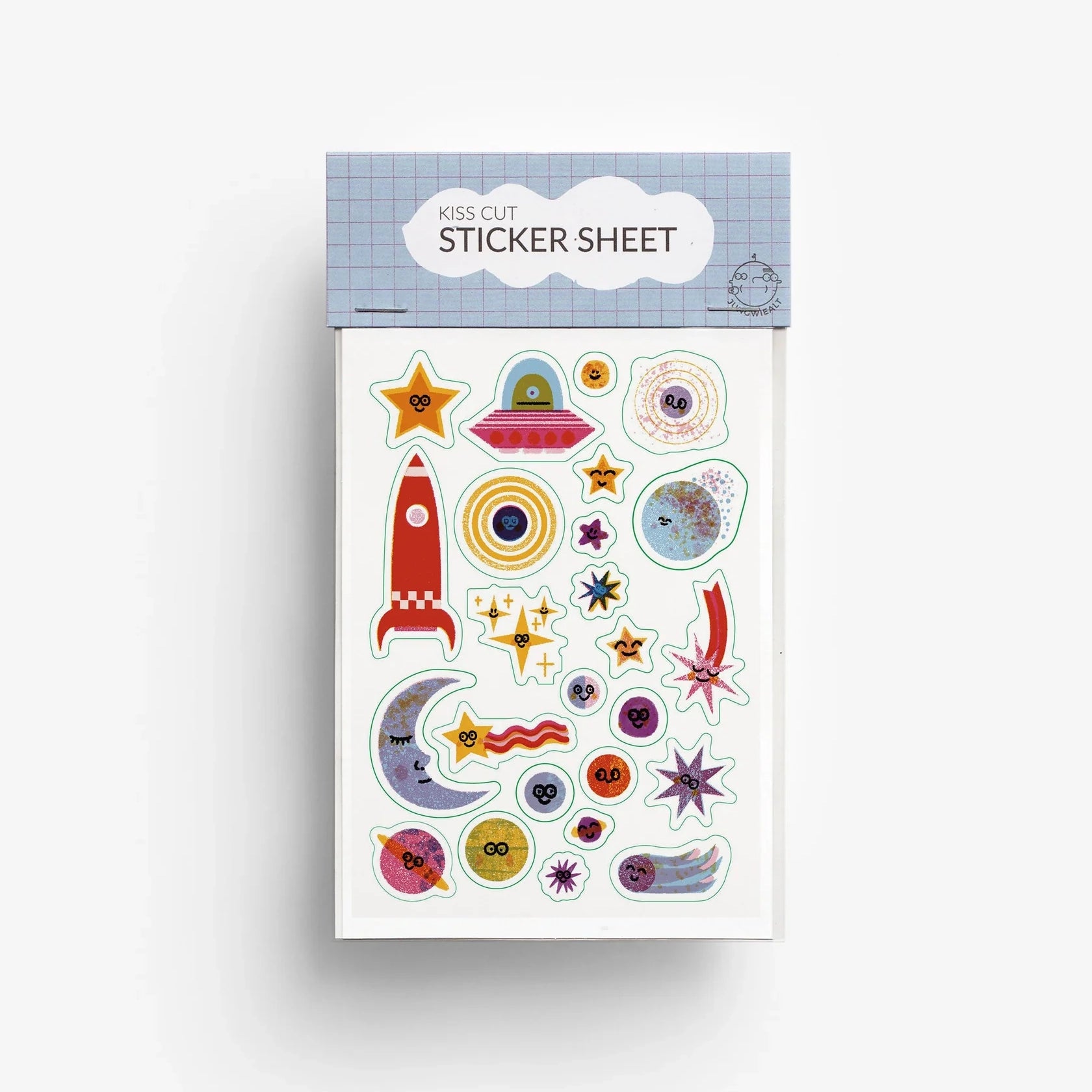 Kiss Cut Sticker Sheet - Outer Space