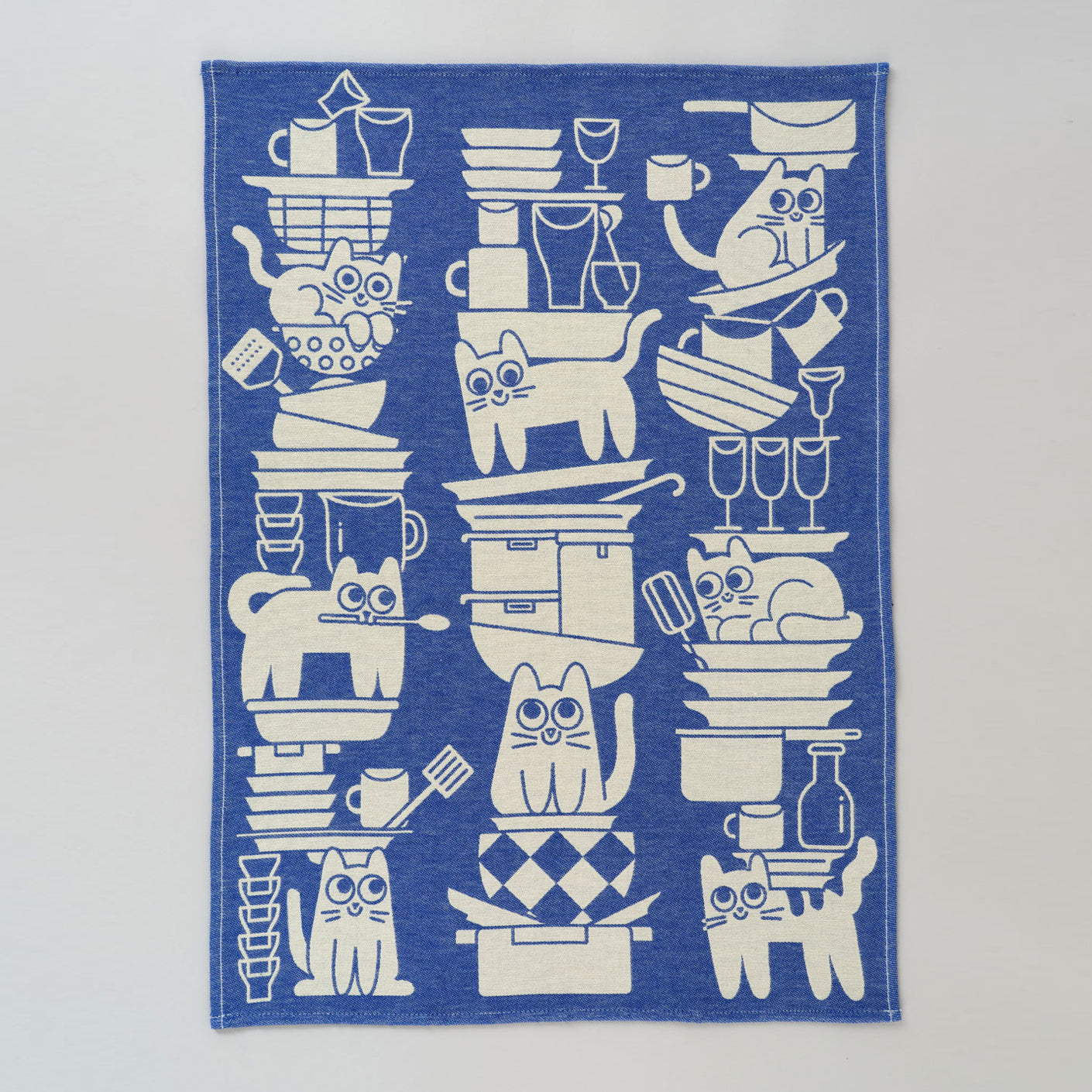 Kitchen Cats Tea Towel