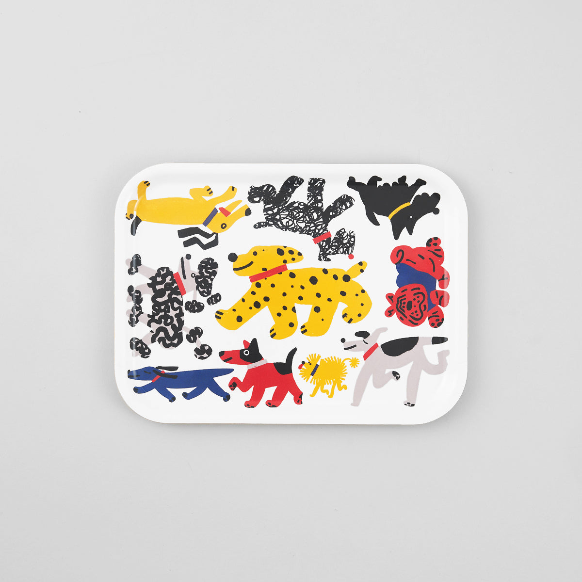 Mini Dogs Rectangle Tray