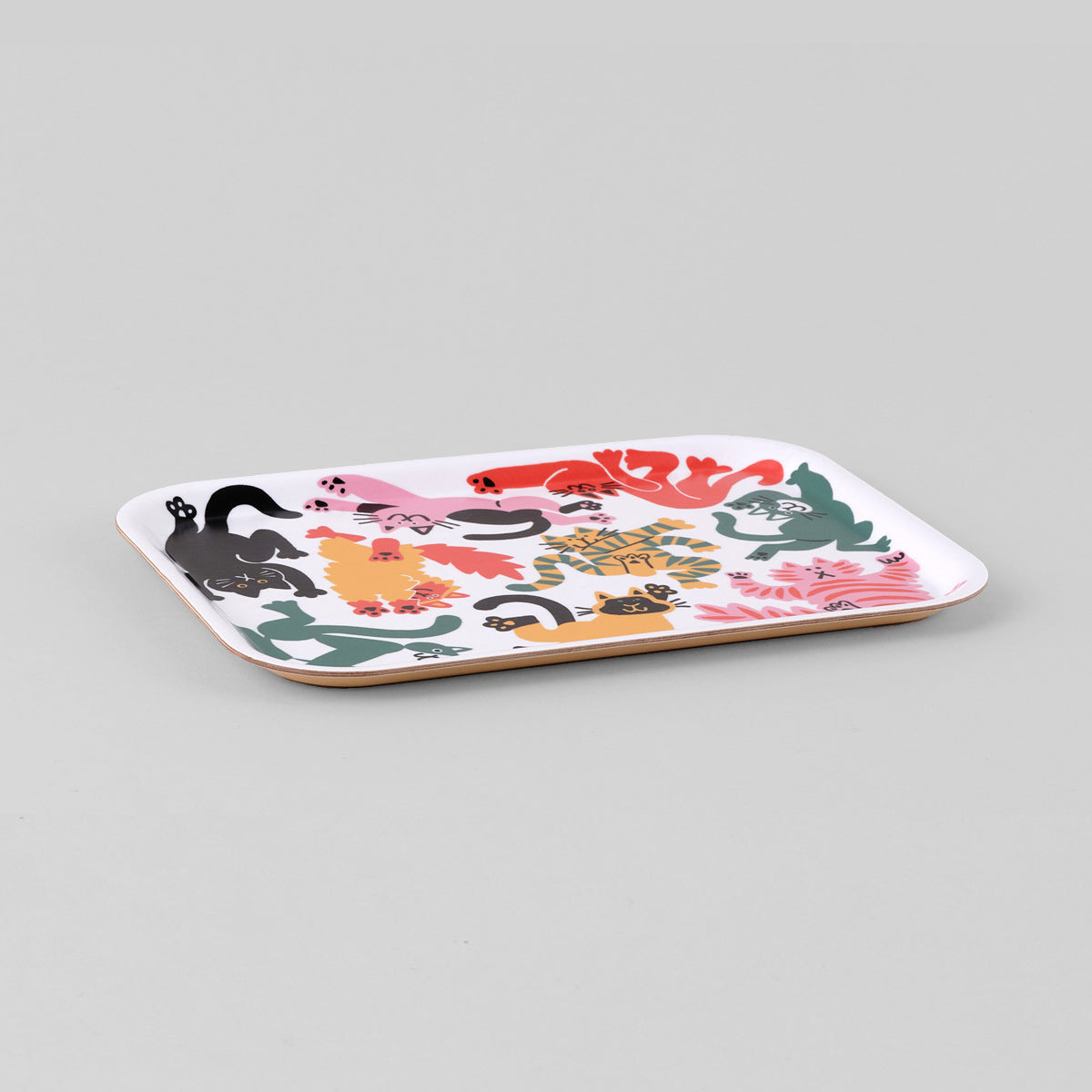 Mini Cats Rectangle Tray