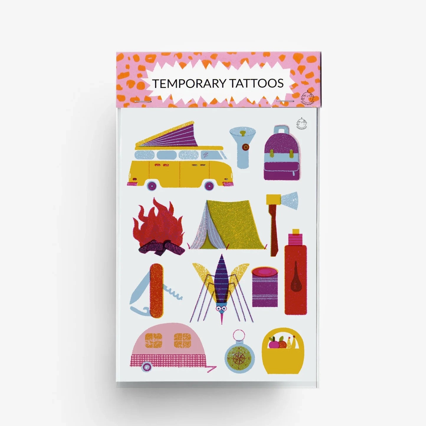 Temporary Tattoos - Camping