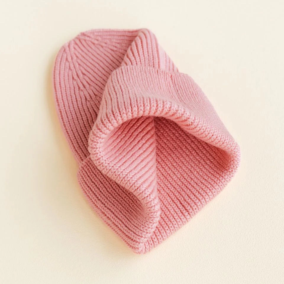 Merino BEANIE - Bubblegum