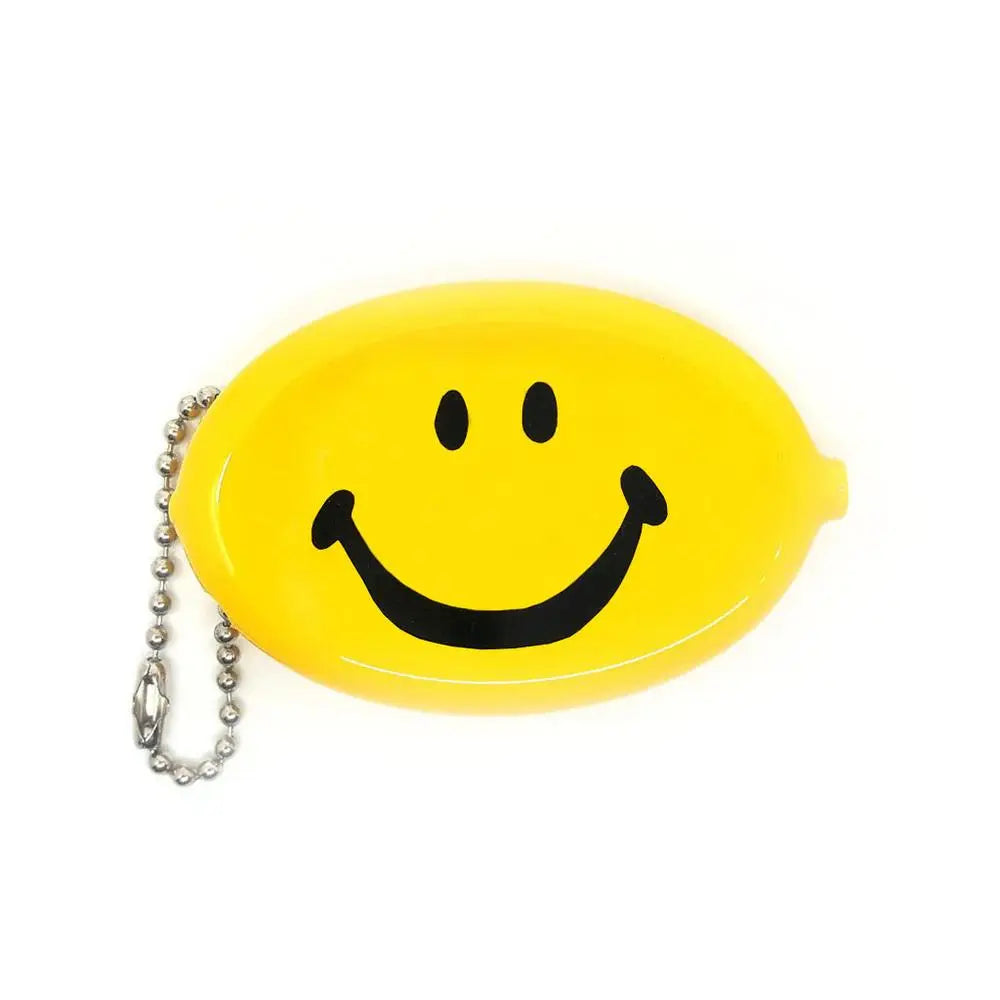 Coin Pouch -  Happy Face Classic (Yellow)