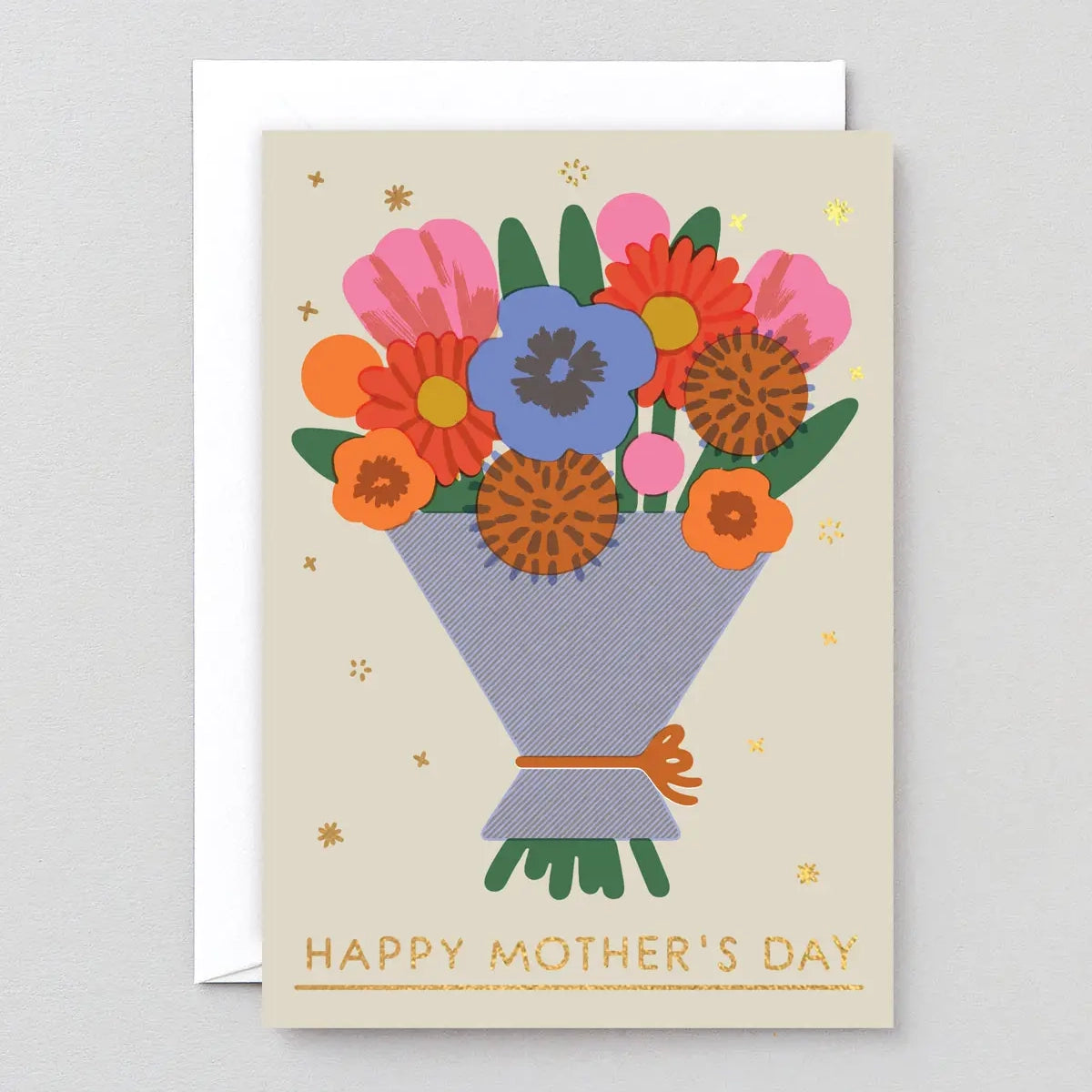 ‘Mother's Day Bouquet' Greetings Card