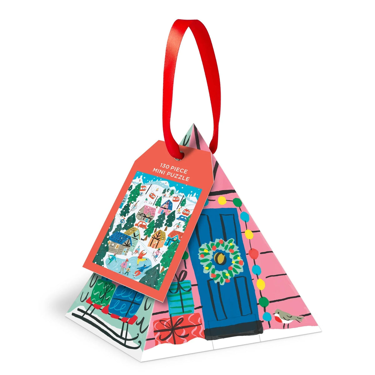 Alpine Cottage 130 pc Puzzle Ornament