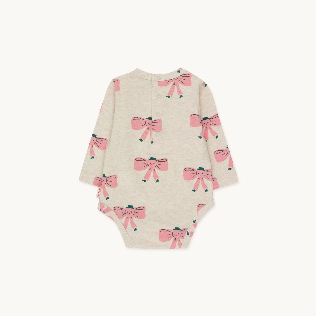 TINY BOW BODY - GREY