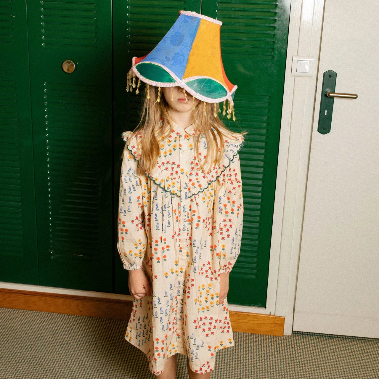 GARDEN FRILLS DRESS