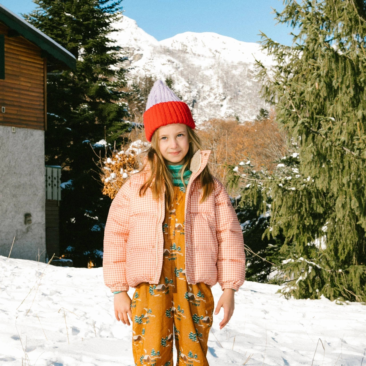 VICHY SHORT PADDED JACKET
