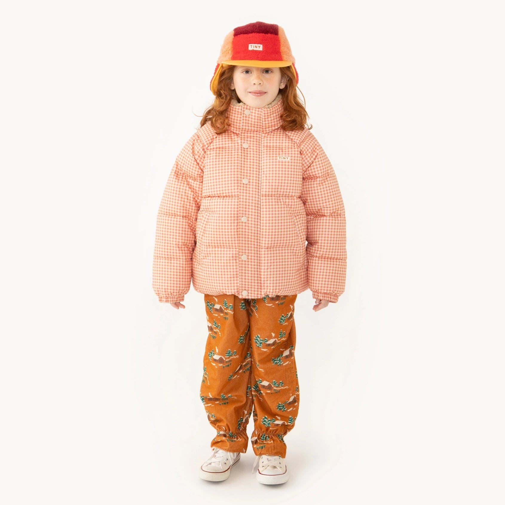 VICHY SHORT PADDED JACKET