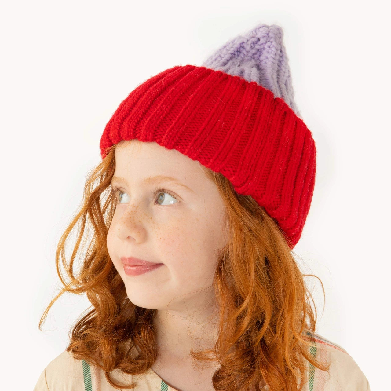 COLOR BLOCK BEANIE