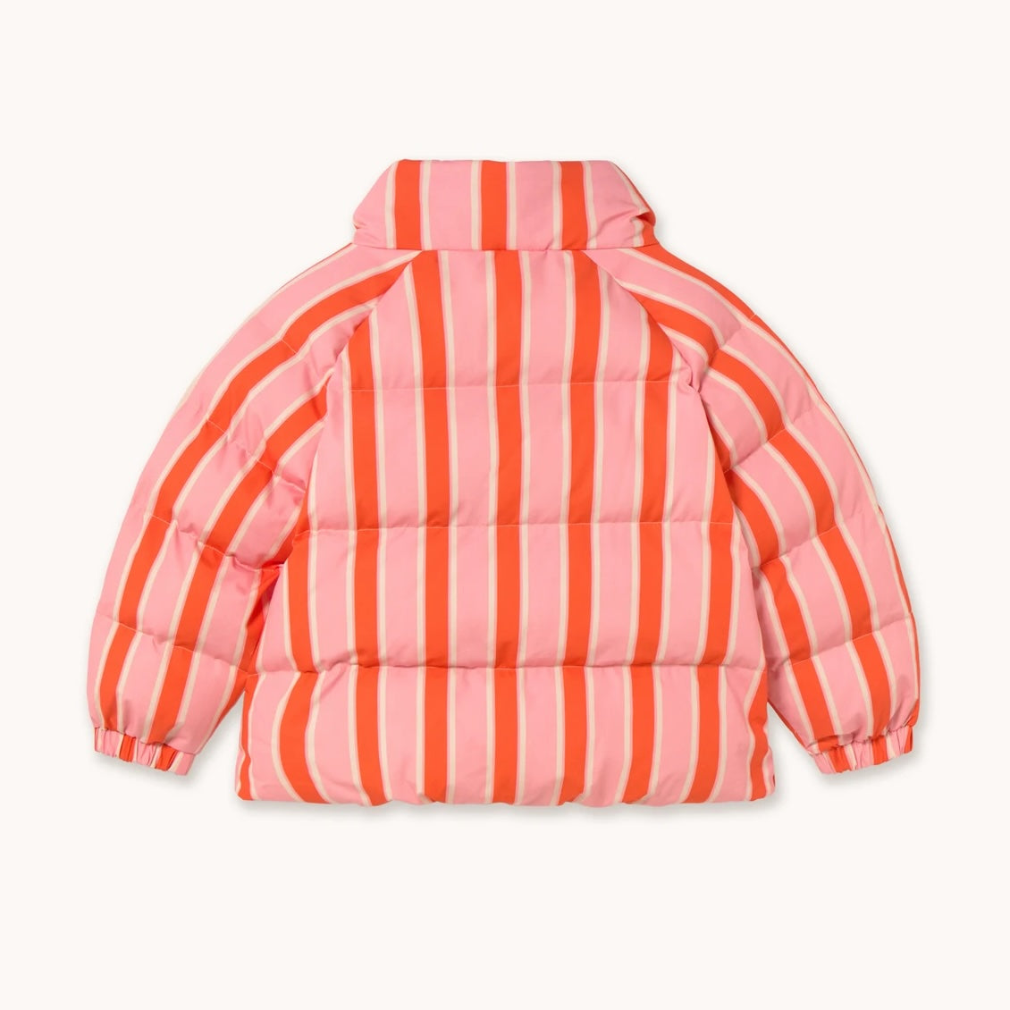 RETRO STRIPES SHORT PADDED JACKET