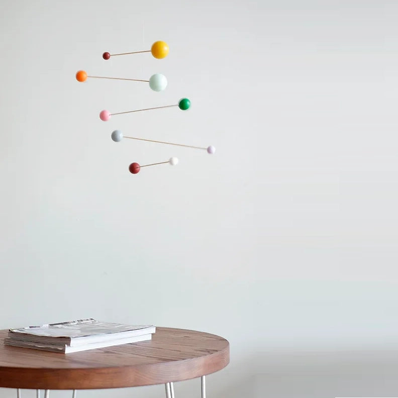 Monika Color hanging kinetic mobile