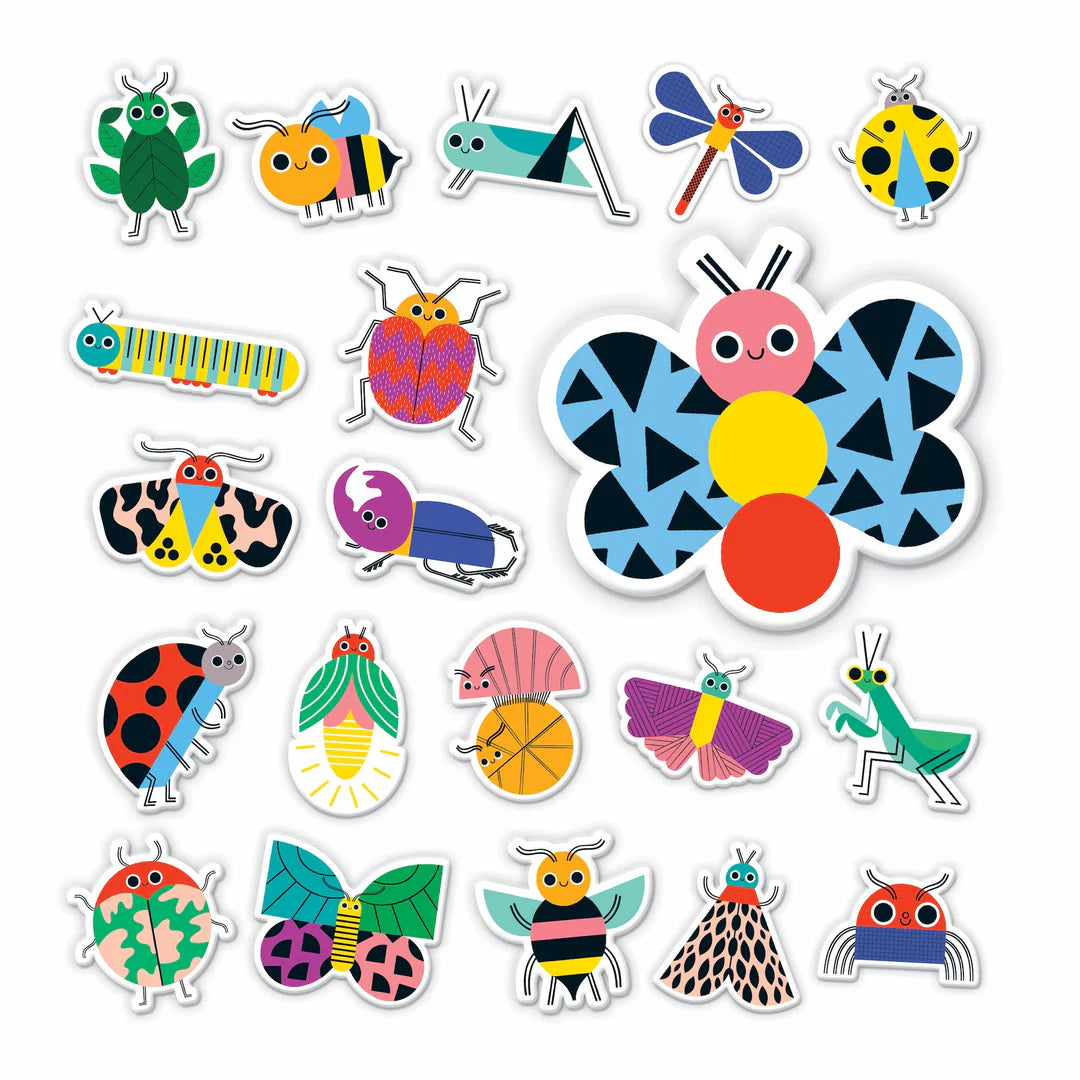 Bug Out! Stickable Foam Bath Shapes