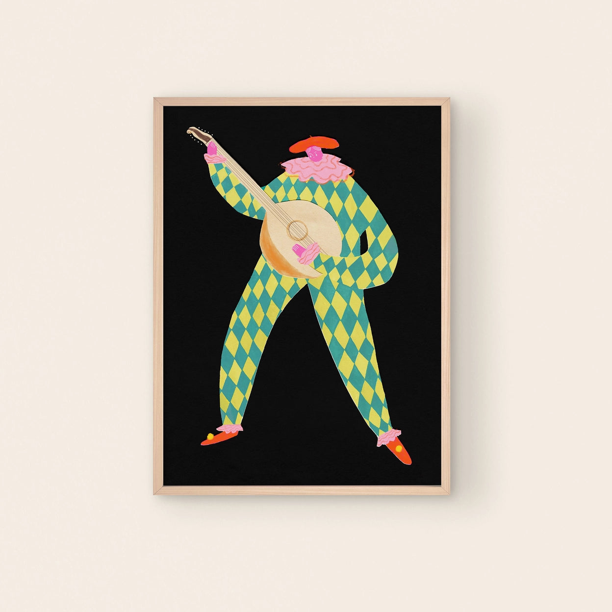 Jacques Circus Art Print | A5