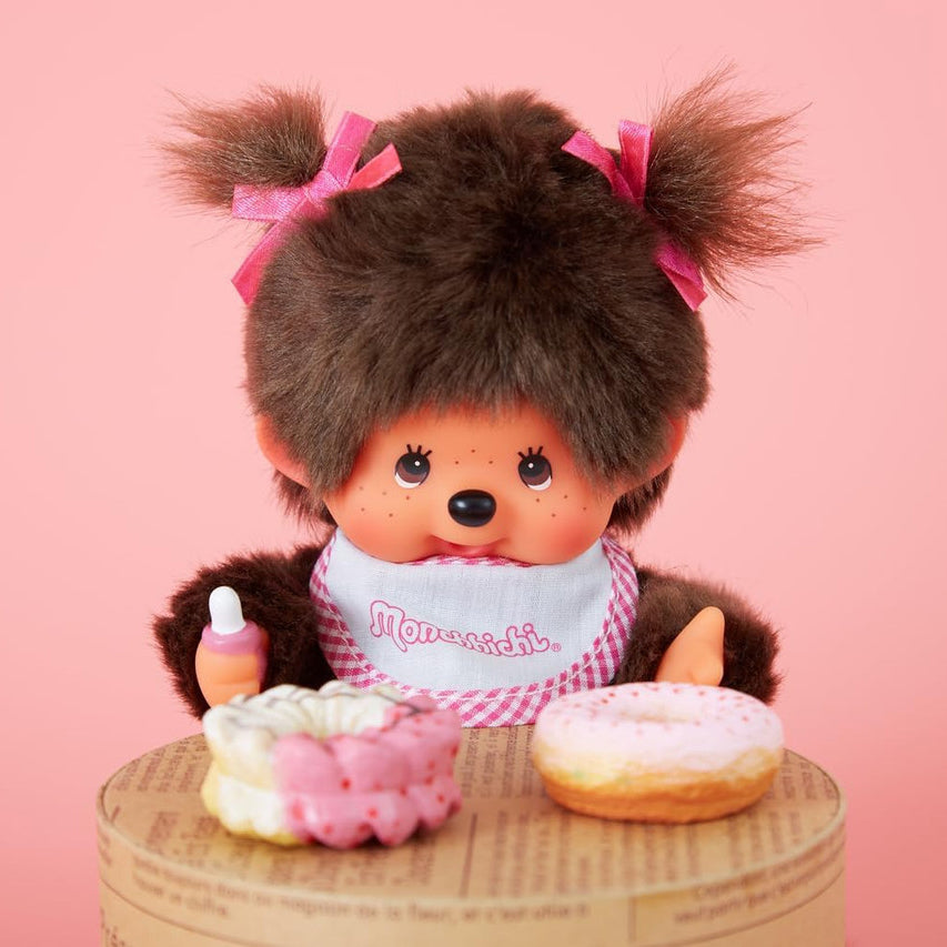 Monchhichi Classic Girl Pink