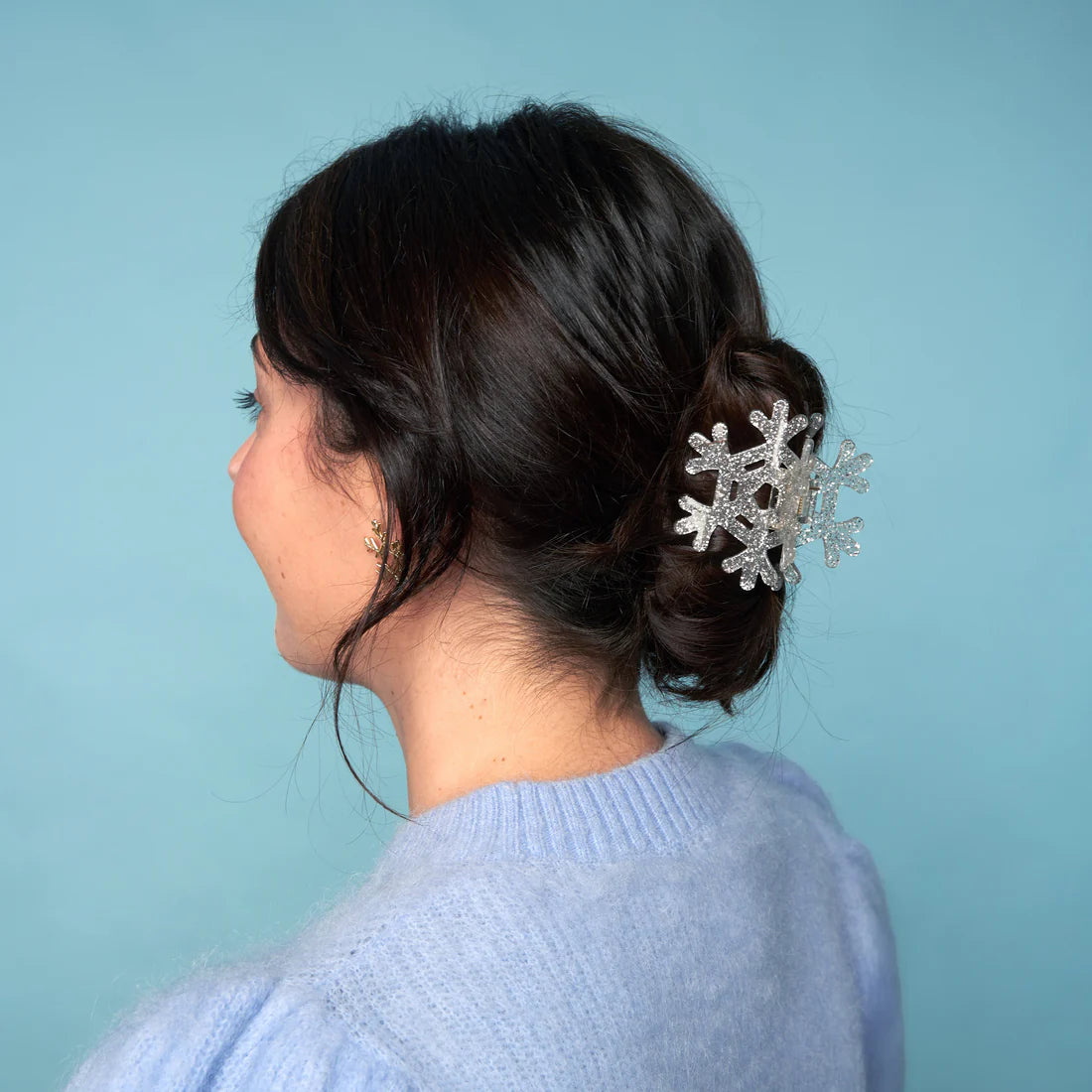 Snowflake Hair Claw