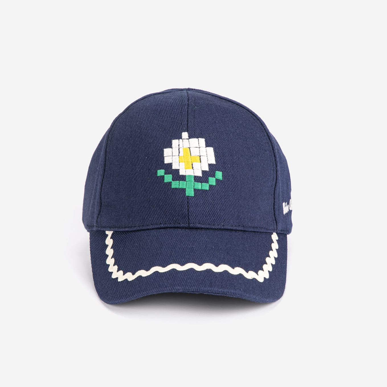 Pixel Daisy twill cap