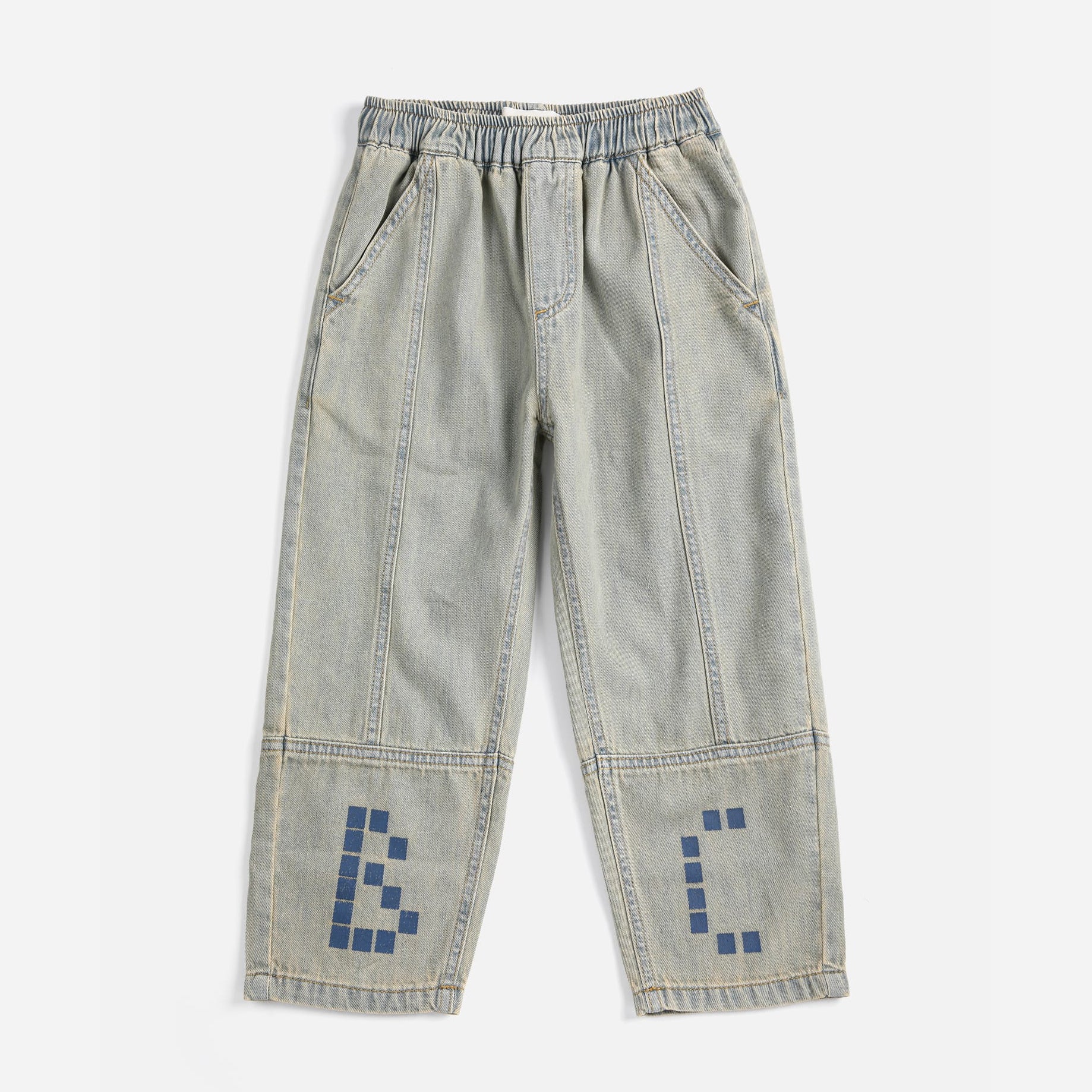 Square Bobo Choses denim pants