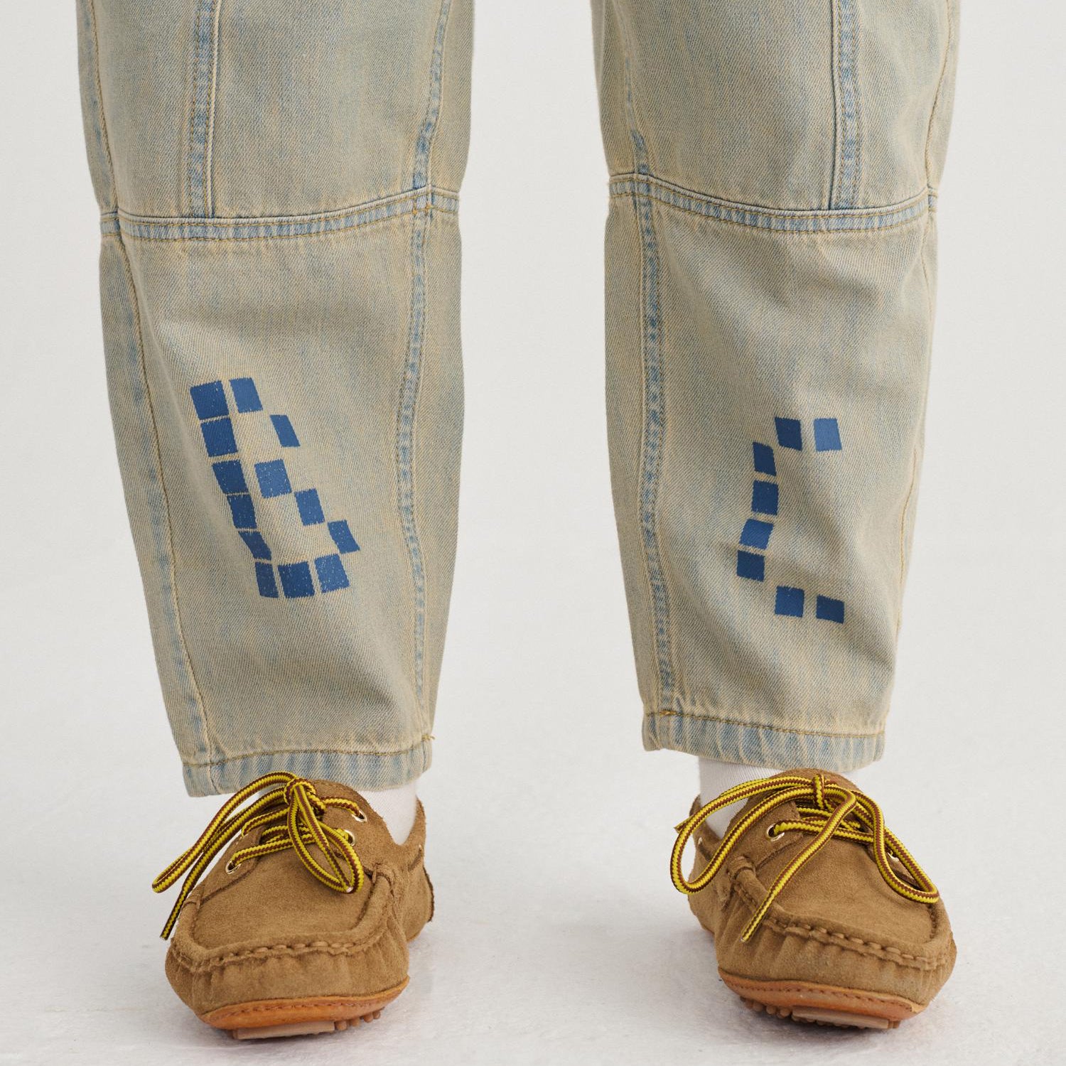 Square Bobo Choses denim pants