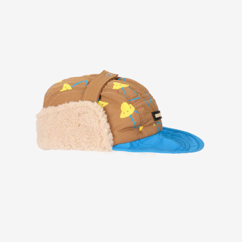 Pixel Abduction all over winter baby cap