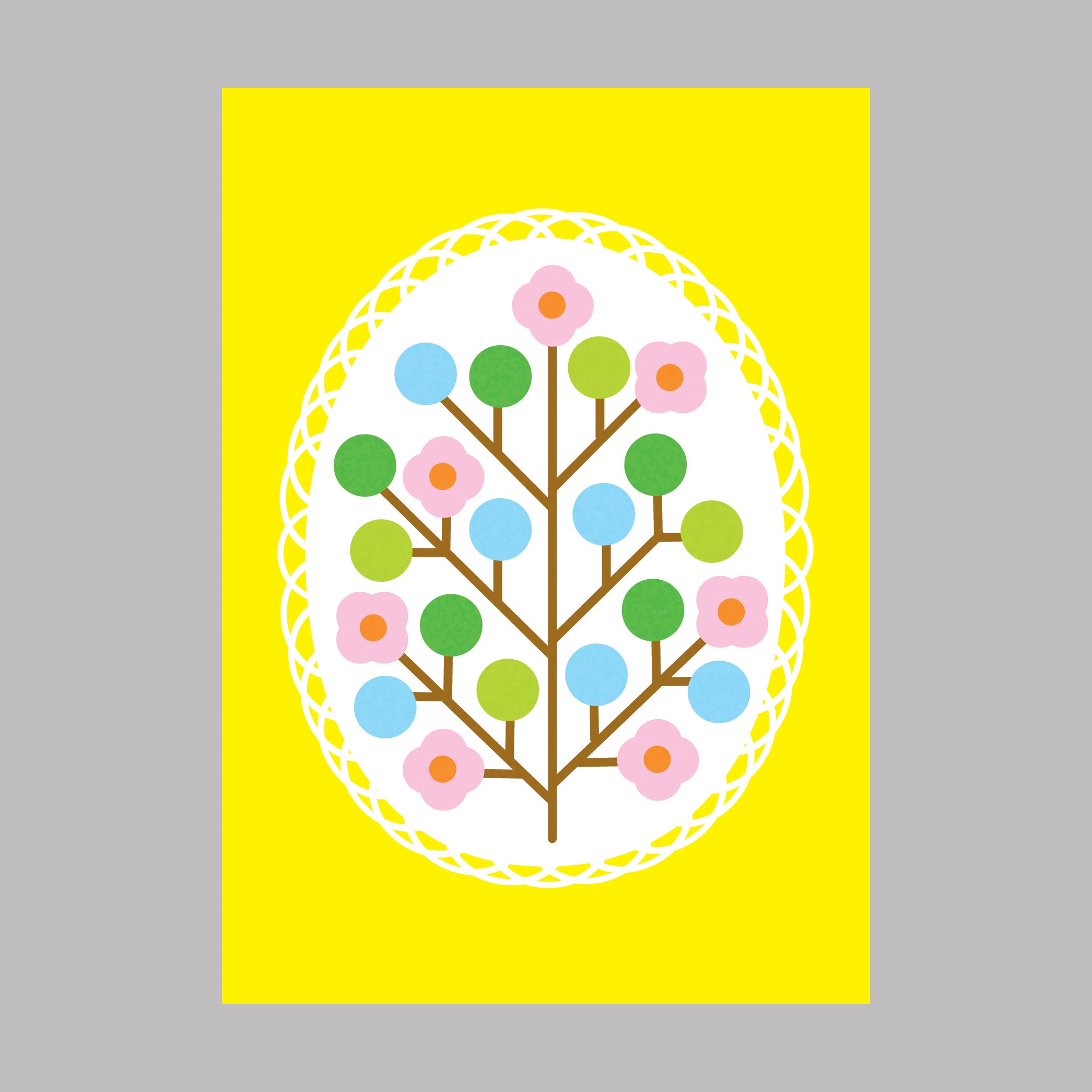 Post a card - Easter Egg