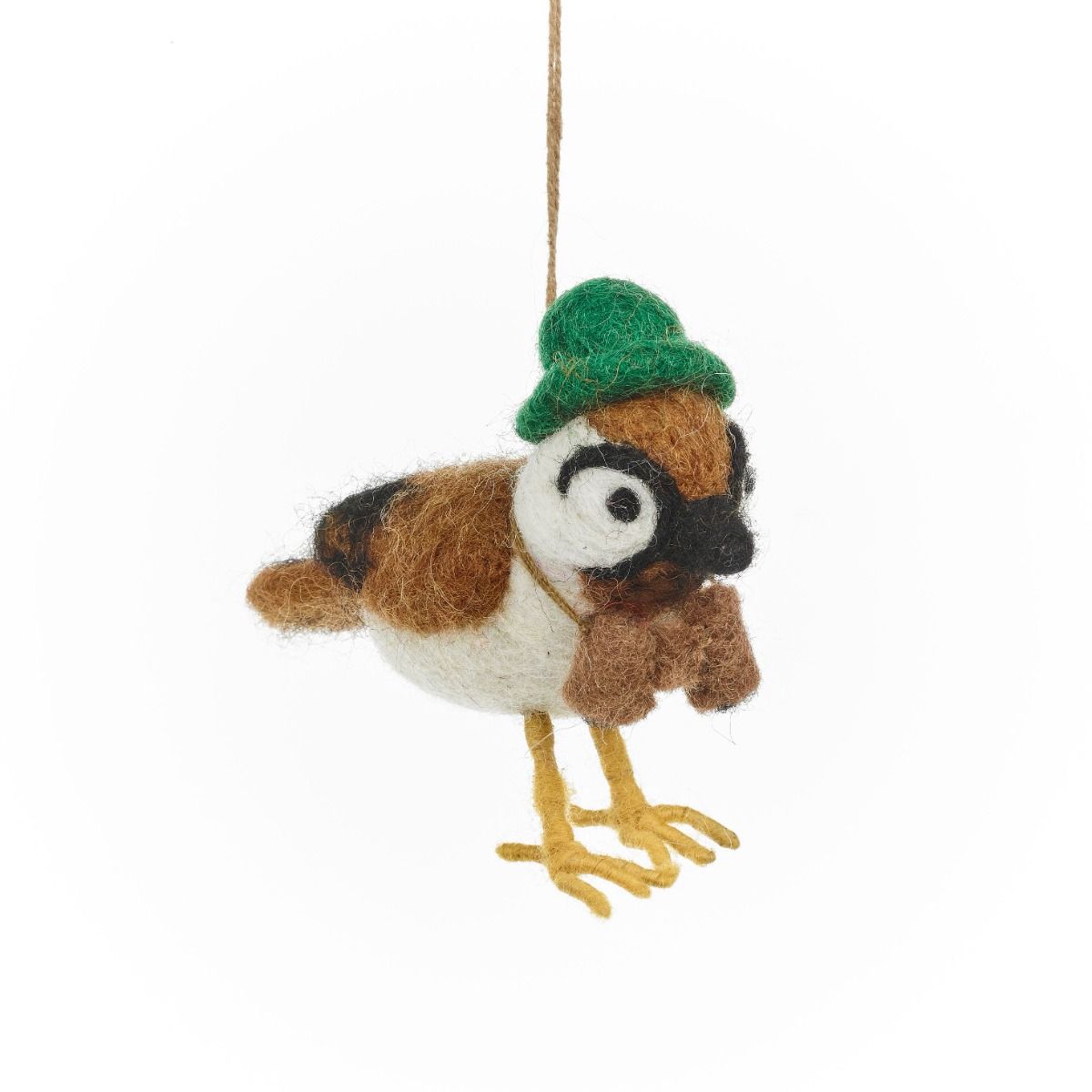 Handmade Byron Bird Watcher Hanging Felt