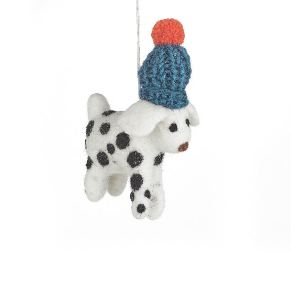Handmade Dotty the Dog Hanging Felt