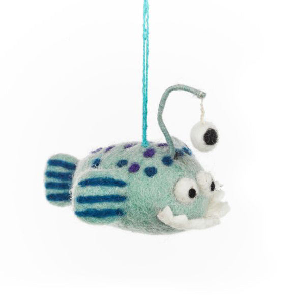 Handmade Finnigan The Fish Hanging Felt